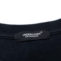 (DESIGNERS) 2000'S～ UNDER COVER UNDER COVER RECORDS SIDE ZIP DESIGN LONG SLEEVE T-SHIRT WITH DOUBLE SIDED PRINT