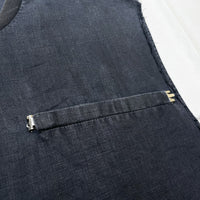 (DESIGNERS) 1990'S～ BLESS LINEN SLEEVELESS SHIRT WITH POCKET