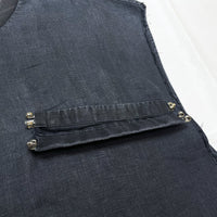 (DESIGNERS) 1990'S～ BLESS LINEN SLEEVELESS SHIRT WITH POCKET