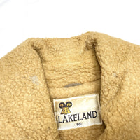 (VINTAGE) 1960'S LAKELAND B-3 TYPE BACK BOA LEATHER JACKET