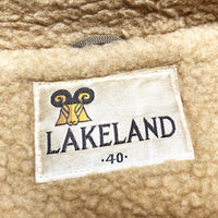 (VINTAGE) 1960'S LAKELAND B-3 TYPE BACK BOA LEATHER JACKET