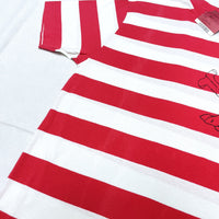 (T-SHIRT) DEAD STOCK NEW 2000'S～ Levi's RED TAB THICK STRIPED T-SHIRT WITH POCKET