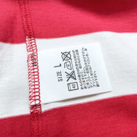 (T-SHIRT) DEAD STOCK NEW 2000'S～ Levi's RED TAB THICK STRIPED T-SHIRT WITH POCKET