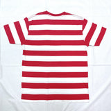 (T-SHIRT) DEAD STOCK NEW 2000'S～ Levi's RED TAB THICK STRIPED T-SHIRT WITH POCKET