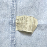 (designers) 1990'S～ MADE IN ITALY ARMANI JEANS METAL BUTTON SHIRT AS IS