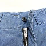 (DESIGNERS) 1990'S～ MADE IN ITALY GRIFFIN DEFORMED ZIP DESIGN 4 POCKET SHORTS