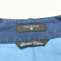 (DESIGNERS) 1990'S～ MADE IN ITALY GRIFFIN DEFORMED ZIP DESIGN 4 POCKET SHORTS