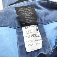 (DESIGNERS) 1990'S～ MADE IN ITALY GRIFFIN DEFORMED ZIP DESIGN 4 POCKET SHORTS