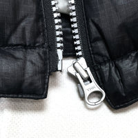 (VINTAGE) 1990'S～ CHAPS by RALPH LAUREN 3D POCKET RIP STOP DOWN VEST WITH CHIN STRAP