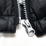 (VINTAGE) 1990'S～ CHAPS by RALPH LAUREN 3D POCKET RIP STOP DOWN VEST WITH CHIN STRAP