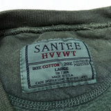 (boro) 1990'S～ MADE IN USA SANTEE HVYWT BORDER PATROL EMBROIDERED SWEAT SHIRT