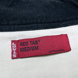 (vintage) 2002 Levi's RED TAB FLOCKED PILE PROCESSING MOTORCYCLE JACKET
