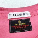(designers) MADE IN JAPAN FINESSE X Let it Ride 3 COLOR PANELED THICK  STRIPED SHIRT