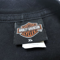(T-SHIRT) 2003 MADE IN USA HARLEY DAVIDSON DOUBLE SIDED PRINT T-SHIRT