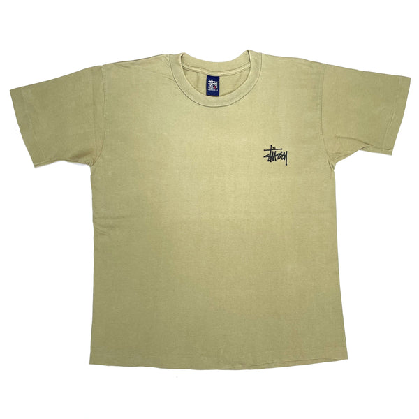 Old stussy shoulder cotton T-shirt - Tシャツ/カットソー(半袖/袖なし)