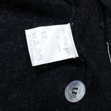 (DESIGNERS) 1980'S～ Y's for MEN OLD TAG KNIT CARDIGAN WITH POCKET