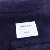 (designers) DEAD STOCK NEW 1990'S～ MADE IN JAPAN dezert from COMME des GARCONS SLEEVE LINED DESIGN SHIRT WITH GUSSET