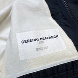 (DESIGNERS) 2000 MADE IN JAPAN GENERAL RESEARCH NYLON BLAZER JACKET