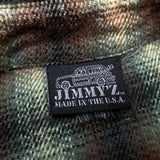 (vintage) 1990'S～ MADE IN USA JIMMY'Z SHADOW PLAID WOOL SHIRT