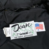 (VINTAGE) 1990'S～ MADE IN USA Schott DOWN COAT WITH HOOD