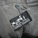 (DESIGNERS) MADE IN FRANCE HERMES FOURRE TOUT CANVAS BAG BORO