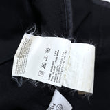 (DESIGNERS) 2002 MADE IN ITALY MAISON MARGIELA 6 KOKONOE TAG COTTON STRETCH BALMACAAN COAT