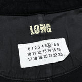 (DESIGNERS) 2002 MADE IN ITALY MAISON MARGIELA 6 KOKONOE TAG COTTON STRETCH BALMACAAN COAT