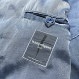 (DESIGNERS) 1980'S～ MADE IN JAPAN ISSEY MIYAKE MEN BRUSH TAG STAD UP COLLAR JACKET WITH WAIST BELT