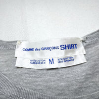 (DESIGNERS) 1990'S～ MADE IN FRANCE COMME des GARCONS SHIRT FRONT PANELED DESIGN T-SHIRT
