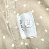(DESIGNERS) 1990'S～ KARL HELMUT MARCHING BAND TOTAL PATTERN X POLKA DOT RAYON LOOP COLLAR SHORT SLEEVE BOX SHIRT