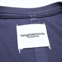 (DESIGNERS) MADE IN JAPAN TAKAHIROMIYASHITA The Soloist FRONT V GUSSET BIG T-SHIRT