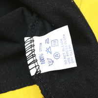 (T-SHIRT) 1990'S～ MARIJHUANA RASTA COLOR LOGO EMBROIDERED HOODED T-SHIRT