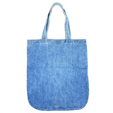 (OTHER) MADE IN USA EMBOSSED BIG SIZE DENIM TOTE BAG