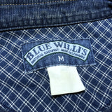 (vintage) 1990'S～ MADE IN DENMARK BLUE WILLI'S INDIGO DYED COTTON KNIT