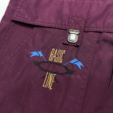(vintage) 1980'S～ BASIC LINE STAND UP COLLAR VEST