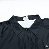 (vintage) 1990'S～ MADE IN USA Arby's LOGO EMBROIDERED NYLON COACH JACKET