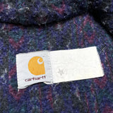 (VINTAGE) 1990'S～ MADE IN USA CARHARTT BLACK DENIM ACTIVE JACKET
