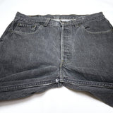 (VINTAGE) 1990'S～ MADE IN USA Levi's 501-0658 YARN DYED BLACK DENIM PANTS