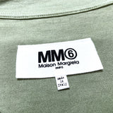 (designers) 2000'S～ MADE IN ITALY MM6 MAISON MARGIELA RAYON 100% V NECK SHORT SLEEVE SHIRT