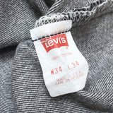 (VINTAGE) 1990'S～ MADE IN USA Levi's 501-0658 YARN DYED BLACK DENIM PANTS