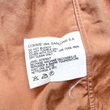(designers) 1990'S～ MADE IN FRANCE COMME des GARCONS SHIRT COLLAR WOOL PANELED DESIGN LOOP COLLAR SHIRT