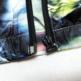 (DESIGNERS) 2000'S～ Hussein Chalayan X PUMA TOTAL PATTERN PRINT NYLON ZIP UP HOODIE