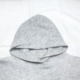 (vintage) 1960'S～ UNKNOWN PLAIN PULLOVER DOUBLE FACE HOODIE SWEAT SHIRT