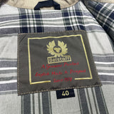 (vintage) 2000'S～ BELSTAFF NYLON LINEN TRIALMASTER MOTORCYCLE JACKET