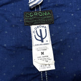 (DESIGNERS) MADE IN JAPAN CORONA STAR DOT PATTERN INDIGO DYED BLAZER JACKET