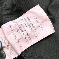 (DESIGNERS) 1990'S GOMME HOMME DISTRESSED GARMENT DYED SHORT SLEEVE BOX SHIRT
