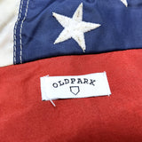 (DESIGNERS) MADE IN JAPAN OLD PARK REMAKE BANDANA PATCHWORK HALF ZIP ANORAK