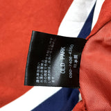 (DESIGNERS) MADE IN JAPAN OLD PARK REMAKE BANDANA PATCHWORK HALF ZIP ANORAK
