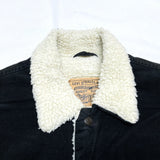 (VINTAGE) 1998 MADE IN TUNISIA Levi's 71500 4 POCKET CORDUROY SHERPA TRUCKER JACKET