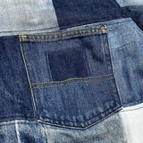 (VINTAGE) 1980'S～ UNKNOWN REMAKE PATCHWORK DENIM JACKET